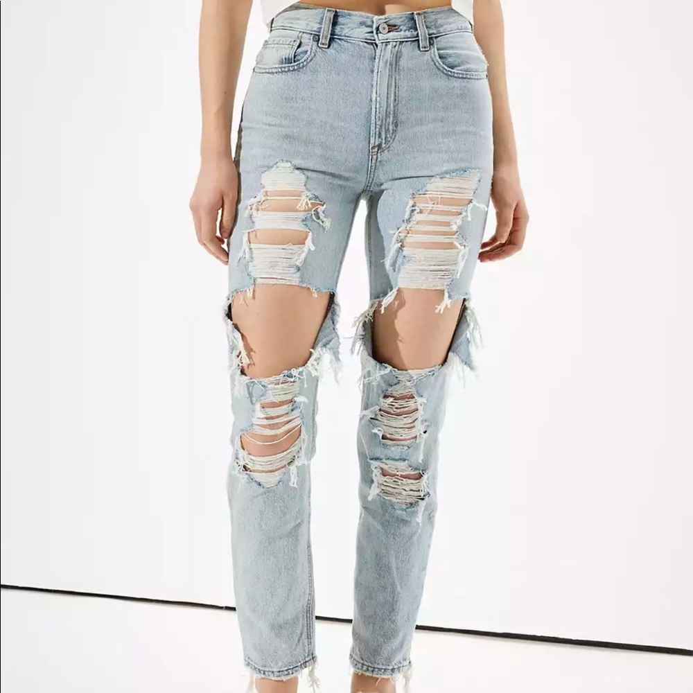 Mom style jeans